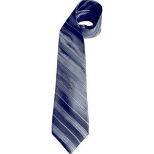 DKNY Tie, 100% Silk, Geometric, Stripes, Made in USA, Donna Karin New York